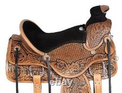 16 17 18 Premium Roping Wade Tree Horse Saddle Western Ranch Work Leather Tack