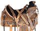 16 17 18 Wade Roping Western A Fork Custom Antique Leather Horse Saddle Tack