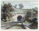 1846 Large Antique Lithograph TUNNEL 2 BRISTOL Great Western Railway Bourne (6)