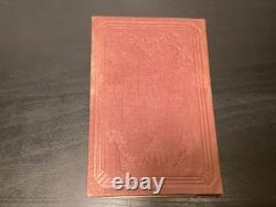 1868 Traveling Map Of The Western States Edward Mendenhall Large Foldout