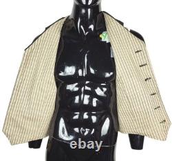 1900s Western Cowboy Denim Genuine Buffalo Nickel Button Waistcoat Vest S/M/L