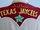 1940-1950 `s Craft-Tex Originals Dallas Jaycees Western Wool Shirt L w embr