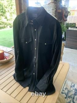 1950-1960 Vintage Pendleton Western Shirt Men's Large Pearl Snap Read