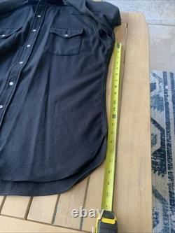 1950-1960 Vintage Pendleton Western Shirt Men's Large Pearl Snap Read