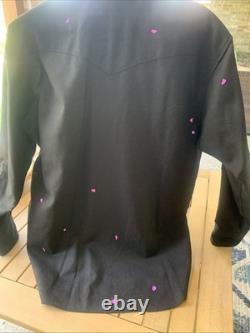 1950-1960 Vintage Pendleton Western Shirt Men's Large Pearl Snap Read