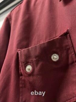 1950's Miller Western Wear Gabardine Sawtooth Button Up