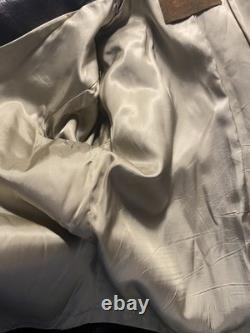 1950's Vintage 2-Tone Deerskin Button Front Western Jacket Mens M/L USA Made Exc