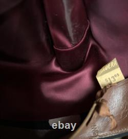 1950s Bandera Western Fort Worth Texas 3x Quality 6 7/8 Black Cowboy Hat 50s Vtg