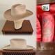 1950s Pilgrim 3x Beaver Formease 7 1/4 Silverbelly Cowboy Western Hat Vtg 50s