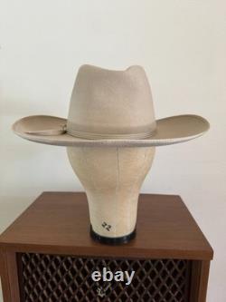 1950s Pilgrim 3x Beaver Formease 7 1/4 Silverbelly Cowboy Western Hat Vtg 50s