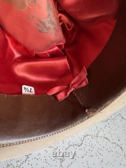 1950s Pilgrim 3x Beaver Formease 7 1/4 Silverbelly Cowboy Western Hat Vtg 50s