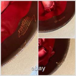 1950s Pilgrim 3x Beaver Formease 7 1/4 Silverbelly Cowboy Western Hat Vtg 50s