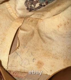 1950s Stetson 3x BEAVER LAST DROP 7 1/4 Raw Edge Western Dress Hat Fedora Vtg