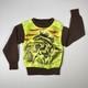 1950s Welgrume Day Glo Horse Satin Knit Shirt Youth Long Sleeve Western
