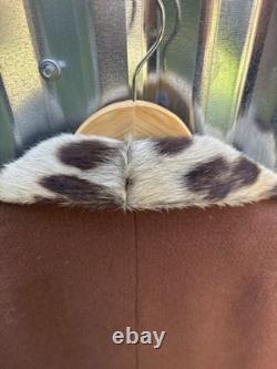 1950s wassersteens Cowhide Wool Jacket Western Cowboy Vintage M/L Western 60s