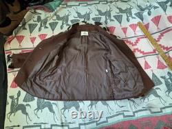 1950s wassersteens Cowhide Wool Jacket Western Cowboy Vintage M/L Western 60s