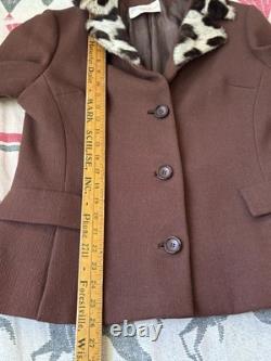 1950s wassersteens Cowhide Wool Jacket Western Cowboy Vintage M/L Western 60s