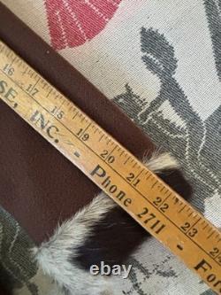 1950s wassersteens Cowhide Wool Jacket Western Cowboy Vintage M/L Western 60s