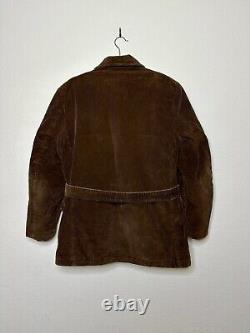 1960's Vintage Western Corduroy Hunting Sport Jacket (M/L) Norfolk Style