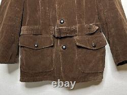 1960's Vintage Western Corduroy Hunting Sport Jacket (M/L) Norfolk Style