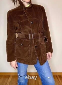 1960's Vintage Western Corduroy Hunting Sport Jacket (M/L) Norfolk Style