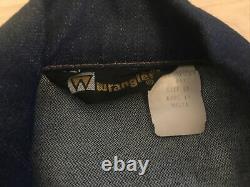 1960`s Wrangler Denim 4 Pocket Jacket 44 Chest New