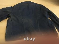 1960`s Wrangler Denim 4 Pocket Jacket 44 Chest New