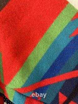 1970s Pendleton High Grade Western Wear Aztec Wool Jacket Large