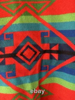 1970s Pendleton High Grade Western Wear Aztec Wool Jacket Large