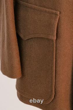 1970s Pendleton Wool Coat Western Brown Jacket Men's 42