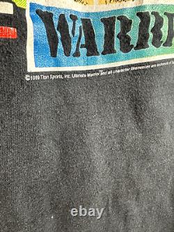 1989 Vintage Wwf Ultimate Warrior Wrestling Shirt Large Single Stitch Thick
