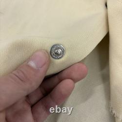 40's Chain Stitched Rockabilly Western Pearl Snap Shirt United Carr Size L