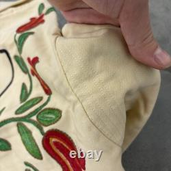 40's Chain Stitched Rockabilly Western Pearl Snap Shirt United Carr Size L