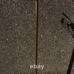 53in Rembrandt Lamps Floor solid brass jump horse antique lamp MCM western RARE