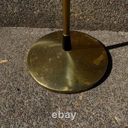 53in Rembrandt Lamps Floor solid brass jump horse antique lamp MCM western RARE
