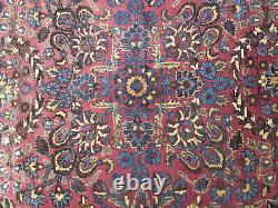 9X12 Semi Antique Classic Floral Large Vintage Oriental Rug Wool Carpet 8'8X11'6