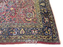 9X12 Semi Antique Classic Floral Large Vintage Oriental Rug Wool Carpet 8'8X11'6