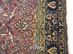 9X12 Semi Antique Classic Floral Large Vintage Oriental Rug Wool Carpet 8'8X11'6