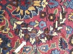 9X12 Semi Antique Classic Floral Large Vintage Oriental Rug Wool Carpet 8'8X11'6