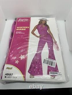 Adult Western Barbie Costume Barbie the Movie Large? IN HAND SHIPS NOW