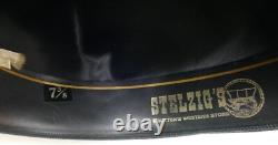 American Hat Company Gray 3X CLEAR BEAVER Cowboy Sz 7 3/8 Stelzigs Western VTG