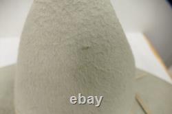 American Hat Company Gray 3X CLEAR BEAVER Cowboy Sz 7 3/8 Stelzigs Western VTG