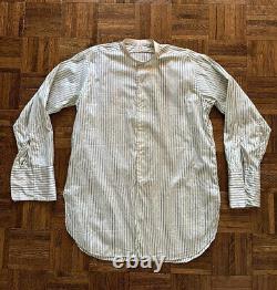 Antique 1910s Ely & Walker E&W Supreme Cotton Shirt 16-34 French Cuffs VTG