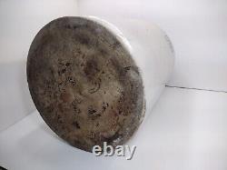 Antique 5 Gallon Western Stoneware Crock No. 5 Star Jug Moonshine Solid Heavy