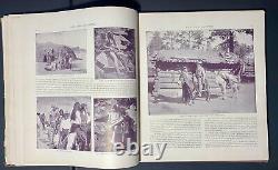 Antique AMERICA PHOTO BOOK 1894 Railroad OLD WEST INDIAN Slavery SOUTH Civil War