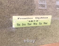 Antique Carbine TURNER Wall Accessory Large Wood Frame 49 X 17