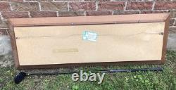 Antique Carbine TURNER Wall Accessory Large Wood Frame 49 X 17