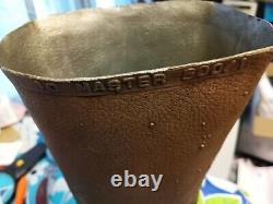 Antique Copper Molded Western Boot Umbrella Stand. By Masters