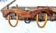 Antique Double Ox Yoke Large Ox Yoke Rustic Wood and Steel Double Ox Yoke