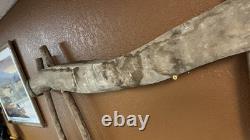 Antique Double Ox Yoke Large Ox Yoke Rustic Wood and Steel Double Ox Yoke